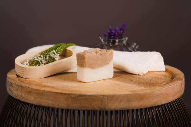 spice soap with sandalwood and orange