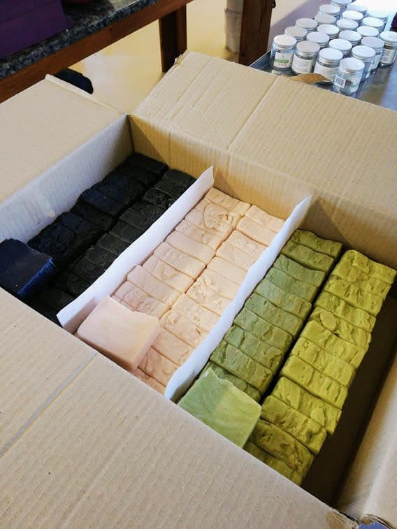 Order natural soaps online from Nourish Natural Soaps, ready for delivery across South Africa.